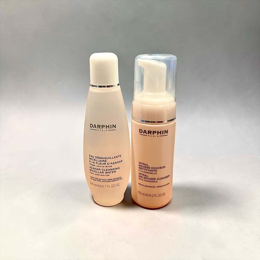 Darphin Paris Azahar Cleansing Micellar Water & Intral Air Mousse Cleanser Set